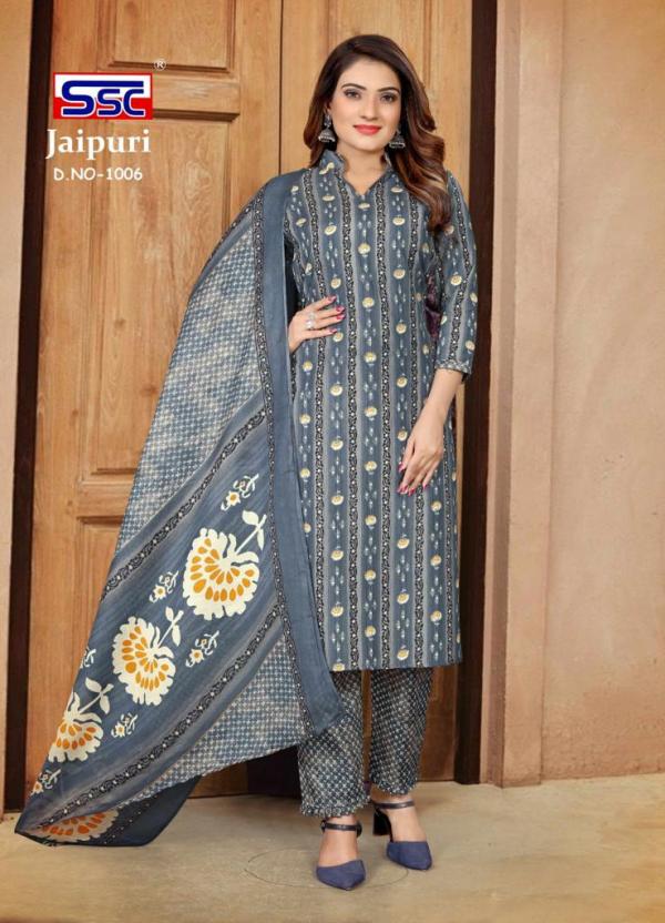 SSC Jaipuri Cotton Vol-1 Soft Cotton Designer Exclusive Dress Material